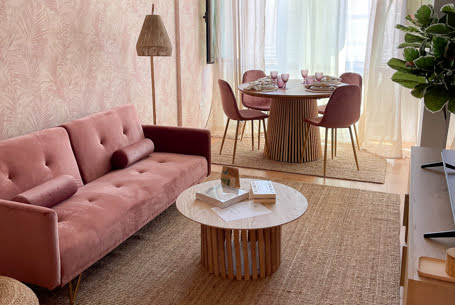 apartamento en boiro rosa con piscina